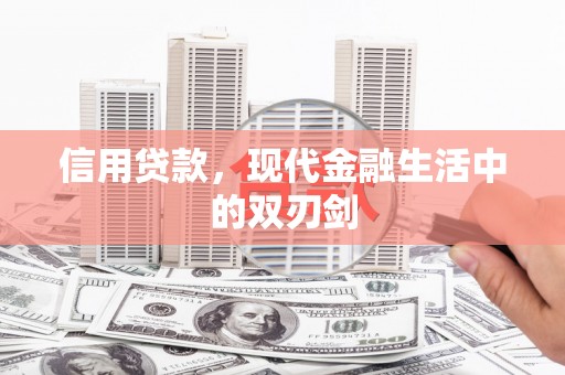 新华信用贷款，现代金融生活中的双刃剑
