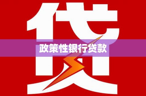 杏花岭政策性银行贷款