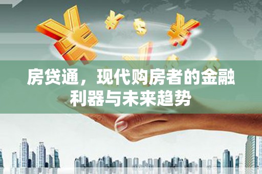 汤原房贷通，现代购房者的金融利器与未来趋势