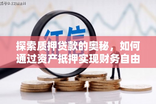 金塘探索质押贷款的奥秘，如何通过资产抵押实现财务自由