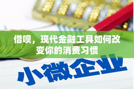 永清借呗，现代金融工具如何改变你的消费习惯