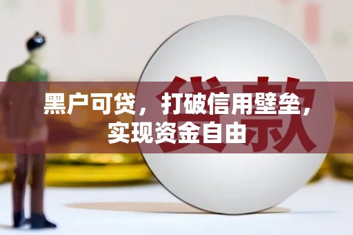 闽侯黑户可贷，打破信用壁垒，实现资金自由