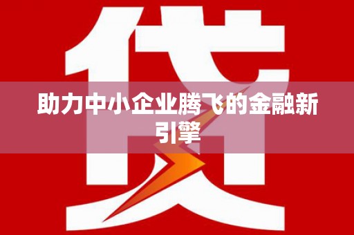 青阳助力中小企业腾飞的金融新引擎