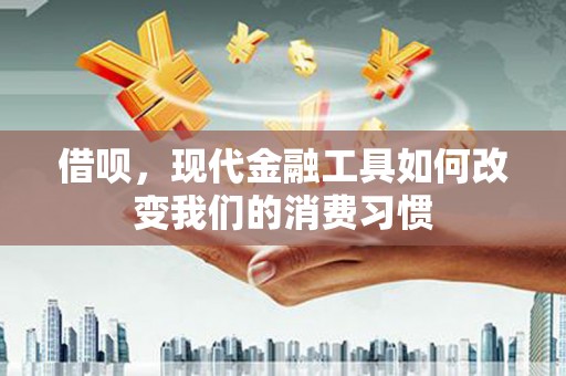 商南借呗，现代金融工具如何改变我们的消费习惯
