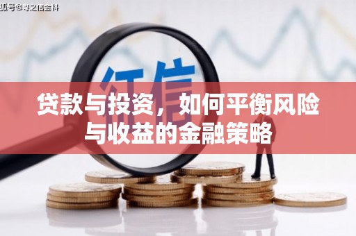 四湖贷款与投资，如何平衡风险与收益的金融策略
