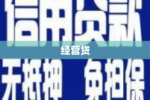 滴道经营贷